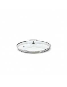 COUVERCLE VERRE ET INOX...