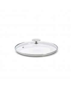 COUVERCLE VERRE ET INOX...