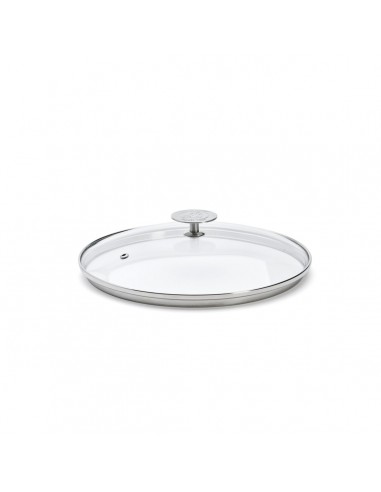 COUVERCLE VERRE ET INOX 24CM ALCHIMY...
