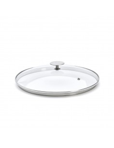 COUVERCLE VERRE ET INOX...