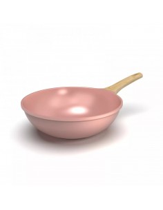INCROYABLE WOK 28 CM ROSE...