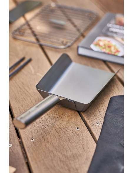 SPATULE PLANCHA LARGE REVETEMENT TITANE - FORGE ADOUR
