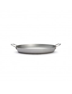 PLAT A ROTIR OVALE EN ACIER...