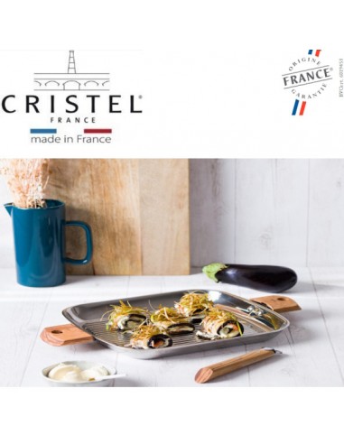 GRIL CARRE INOX CASTELINE - CRISTEL