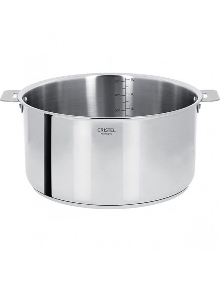 CASSEROLE INOX CASTELINE 20CM - CRISTEL