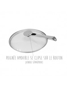 COUVERCLE VERRE INOX 22CM... 2