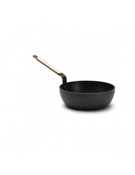 SAUTEUSE ANTI ADHESIVE CHOC B BOIS 24CM - DE BUYER