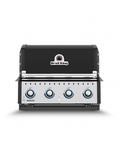 BBQ ENCASTRABLE GAZ BARON 420 NOIR - BROIL KING