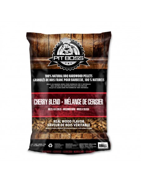 SAC DE PELLETS CERISIER 9KG - PIT BOSS