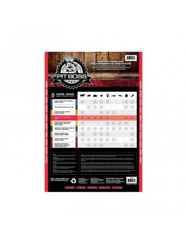 SAC DE PELLETS CERISIER 9KG - PIT BOSS