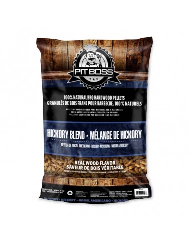 SAC DE PELLETS HICKORY 9KG - PIT BOSS
