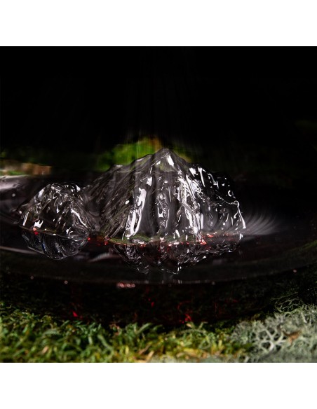 CARAFE A VIN TOPOGRAPHIC MONT BLANC ALASKAN MAKER