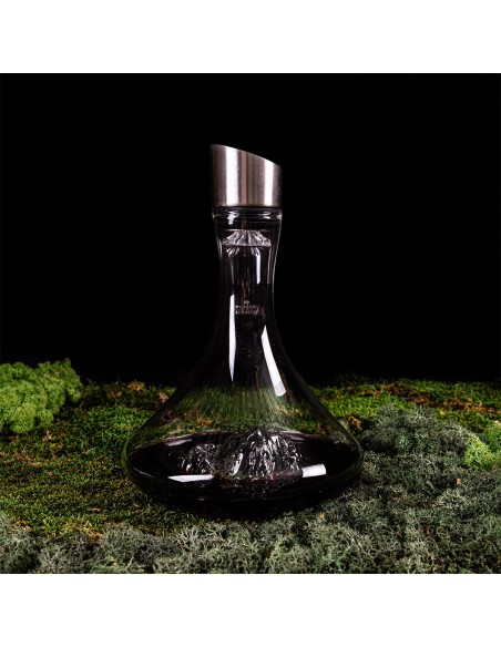 CARAFE A VIN TOPOGRAPHIC MONT BLANC ALASKAN MAKER