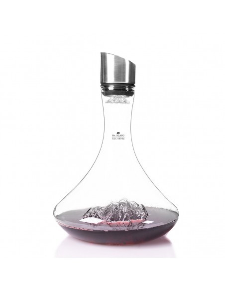 CARAFE A VIN TOPOGRAPHIC MONT BLANC ALASKAN MAKER