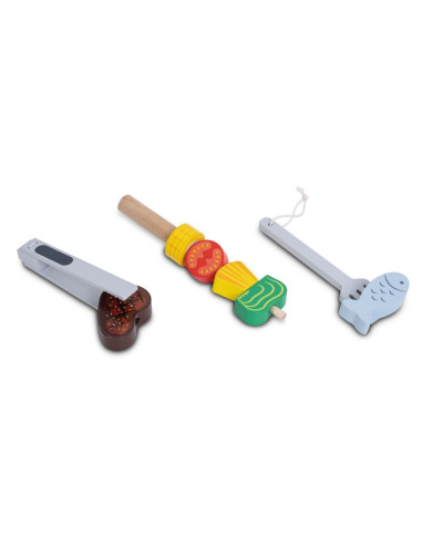 MINI BARBECUE GAZ EN BOIS SERIE ROGUE...
