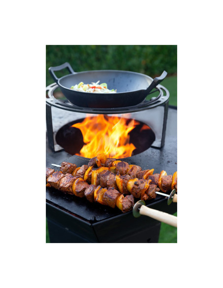 SUPPORT WOK ET COCOTTE POUR BRASERO NESTOR BARBECOOK