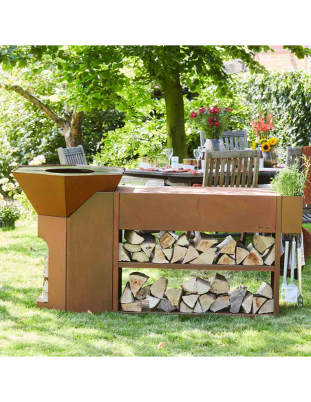 TABLE BUDDY POUR BRASERO PLANCHA NESTOR BARBECOOK