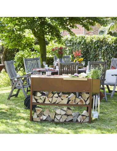 TABLE BUDDY POUR BRASERO PLANCHA...