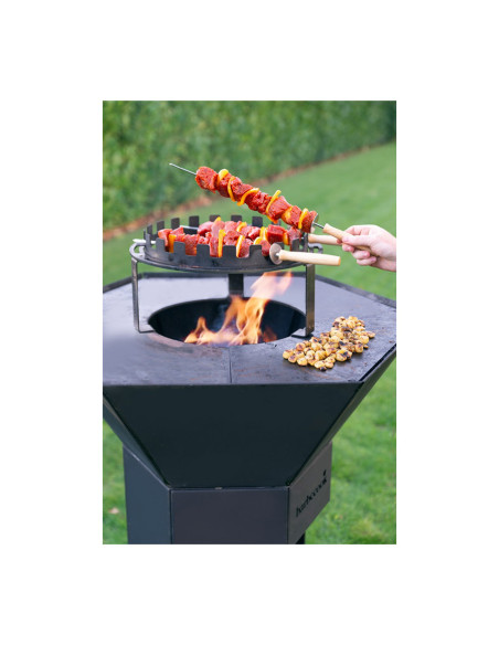ANNEAU PORTE BROCHETTES POUR BRASERO NESTOR BARBECOOK