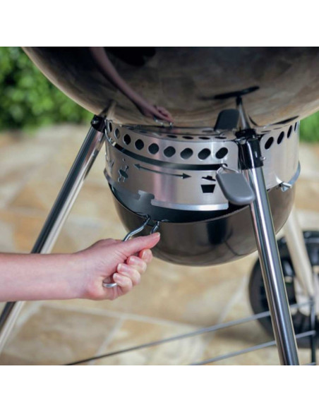 BARBECUE CHARBON MASTER TOUCH GBS E-5750 NOIR - WEBER