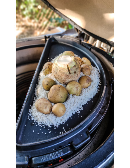 COCOTTE FONTE POUR KAMADO MONOLITH ONE.66 OU TWO.66