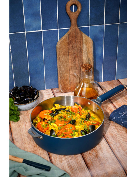 LA MERVEILLEUSE SAUTEUSE INOX 28CM - COOKUT