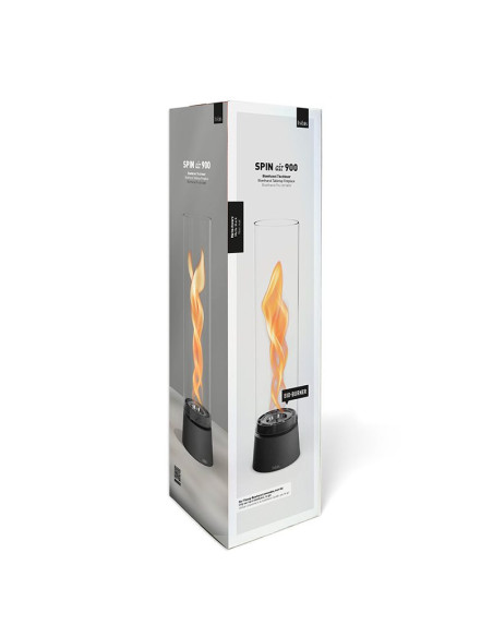 SPIN AIR 900 FEU DE TABLE NOIR MAT - HOFATS