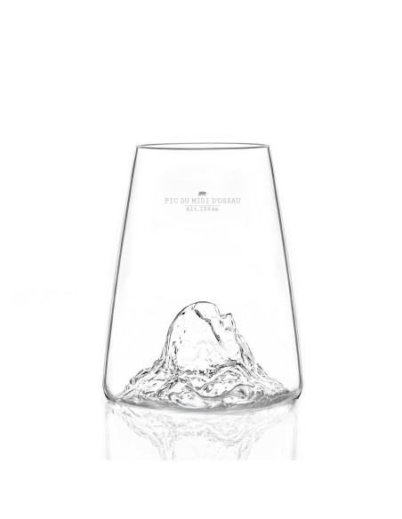 VERRE DESIGN TOPOGRAPHIC PIC DU MIDI D'OSSAU - ALASKAN MAKER