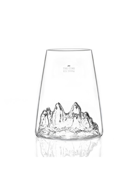 VERRE DESIGN TOPOGRAPHIC TRE CIME DI LAVAREDO - ALASKAN MAKER