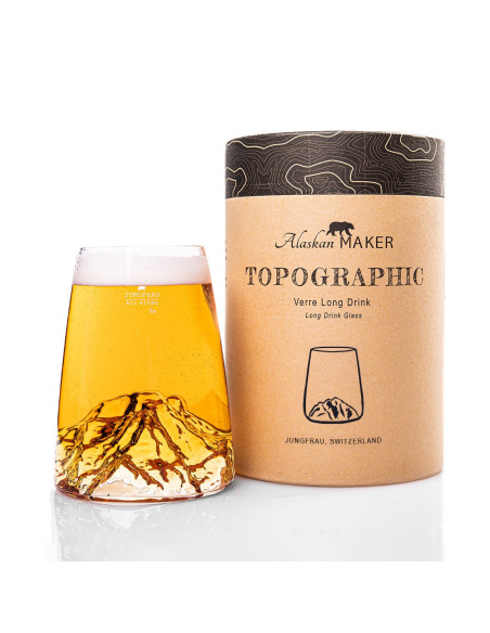 VERRE DESIGN TOPOGRAPHIC JUNGFRAU - ALASKAN MAKER