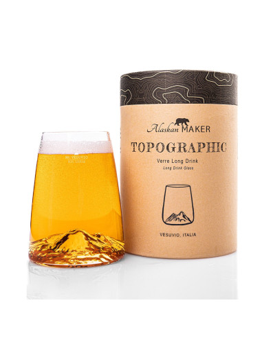 VERRE DESIGN TOPOGRAPHIC VESUVE -...