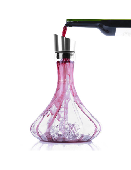 CARAFE A VIN TOPOGRAPHIC AIGUILLE DU MIDI - ALASKAN MAKER