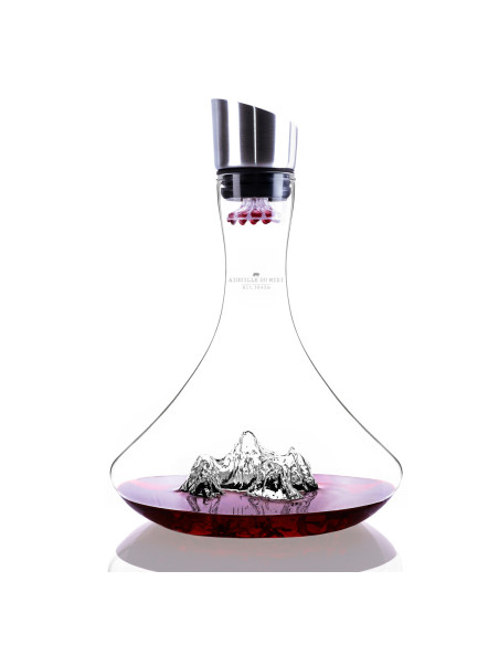 CARAFE A VIN TOPOGRAPHIC AIGUILLE DU MIDI - ALASKAN MAKER