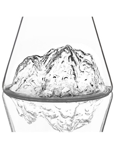CARAFE A EAU TOPOGRAPHIC MONT BLANC -...