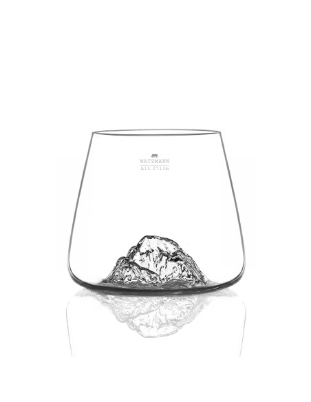SET 2 VERRES TOPOGRAPHIC ZUGSPITZE & WATZMANN - ALASKAN MAKER