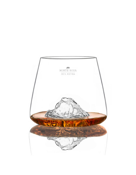 SET 2 VERRES TOPOGRAPHIC TRE CIME & MONTE ROSA - ALASKAN MAKER