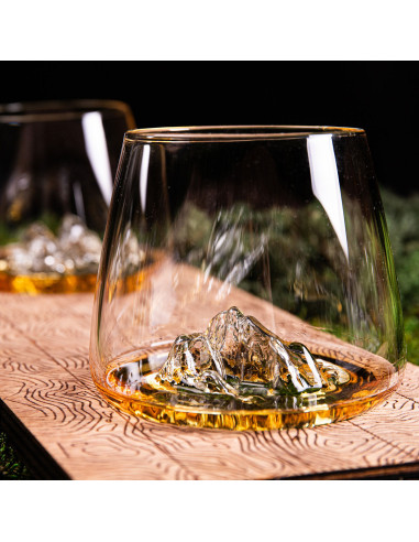 SET 2 VERRES TOPOGRAPHIC TRE CIME &...