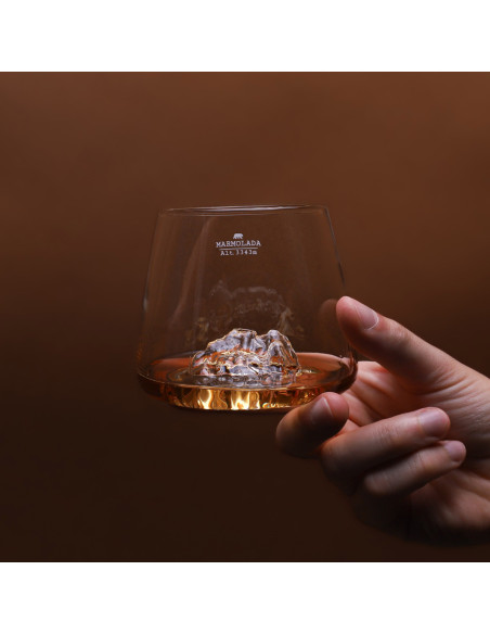 SET 2 VERRES TOPOGRAPHIC TOFANE & MARMOLADA - ALASKAN MAKER