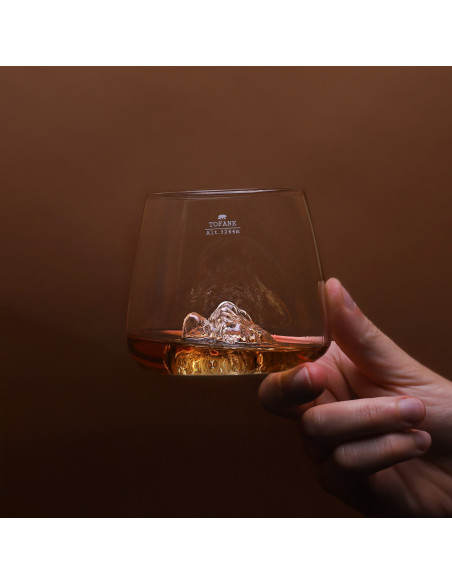 SET 2 VERRES TOPOGRAPHIC TOFANE & MARMOLADA - ALASKAN MAKER