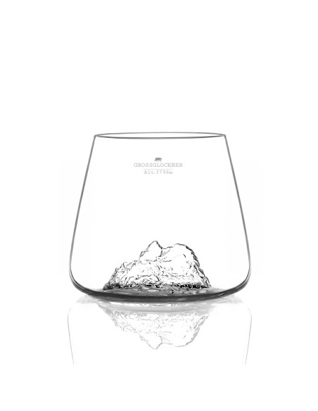 SET 2 VERRES TOPOGRAPHIC GROSSGLOCKNER & DACHSTEIN - ALASKAN M
