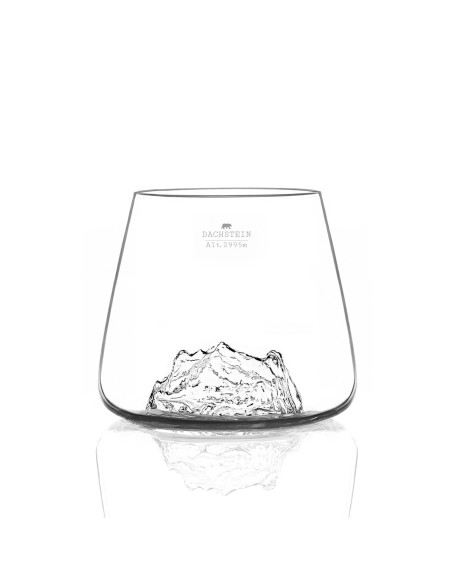 SET 2 VERRES TOPOGRAPHIC GROSSGLOCKNER & DACHSTEIN - ALASKAN M