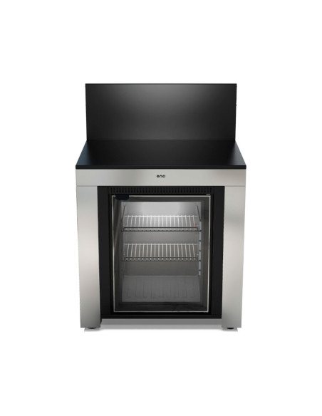 MODULE FRIGO TROPICALISE 75L INOX & NOIR - ENO