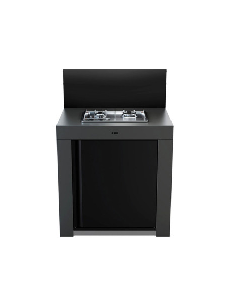 MODULE TABLE DE CUISSON MASTER 2 FEUX GAZ GRIS CARGO - ENO