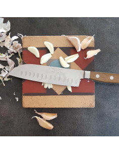 COUTEAU SANTOKU ALVEOLEE... 2