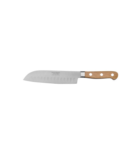 COUTEAU SANTOKU ALVEOLEE TRADI'CHEF...
