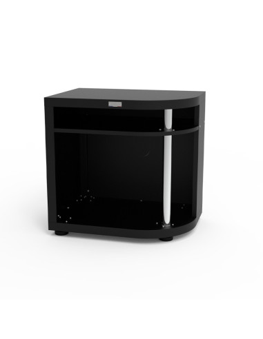 MODULE DE CUISINE ARRONDI DROITE NOIR...