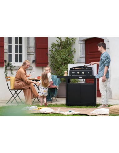 PLANCHA GAZ PURE 260 NOIRE - LE MARQUIER