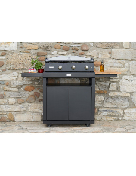 PLANCHA GAZ PURE 375 NOIRE - LE MARQUIER