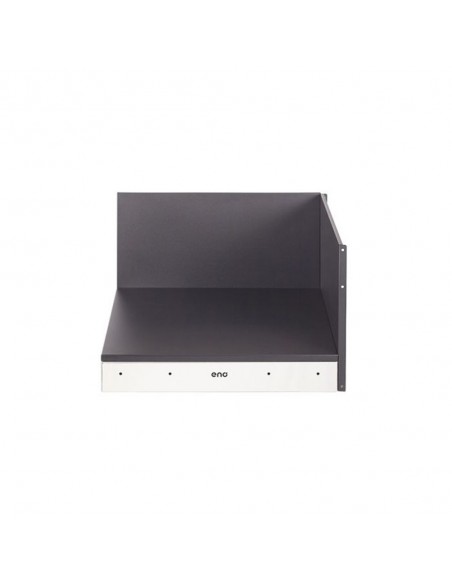 PLATEAU D ANGLE INOX ET NOIR MODULE CUISINE ENO + CREDENCE
