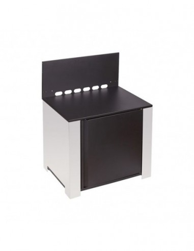 MODULE PLANCHA NOIR ET INOX ENO